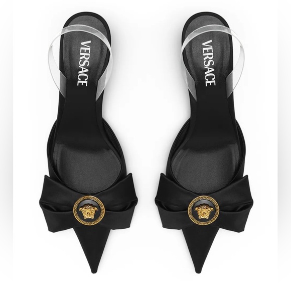 Versace Shoes - Versace
Alia 45mm slingback pumps